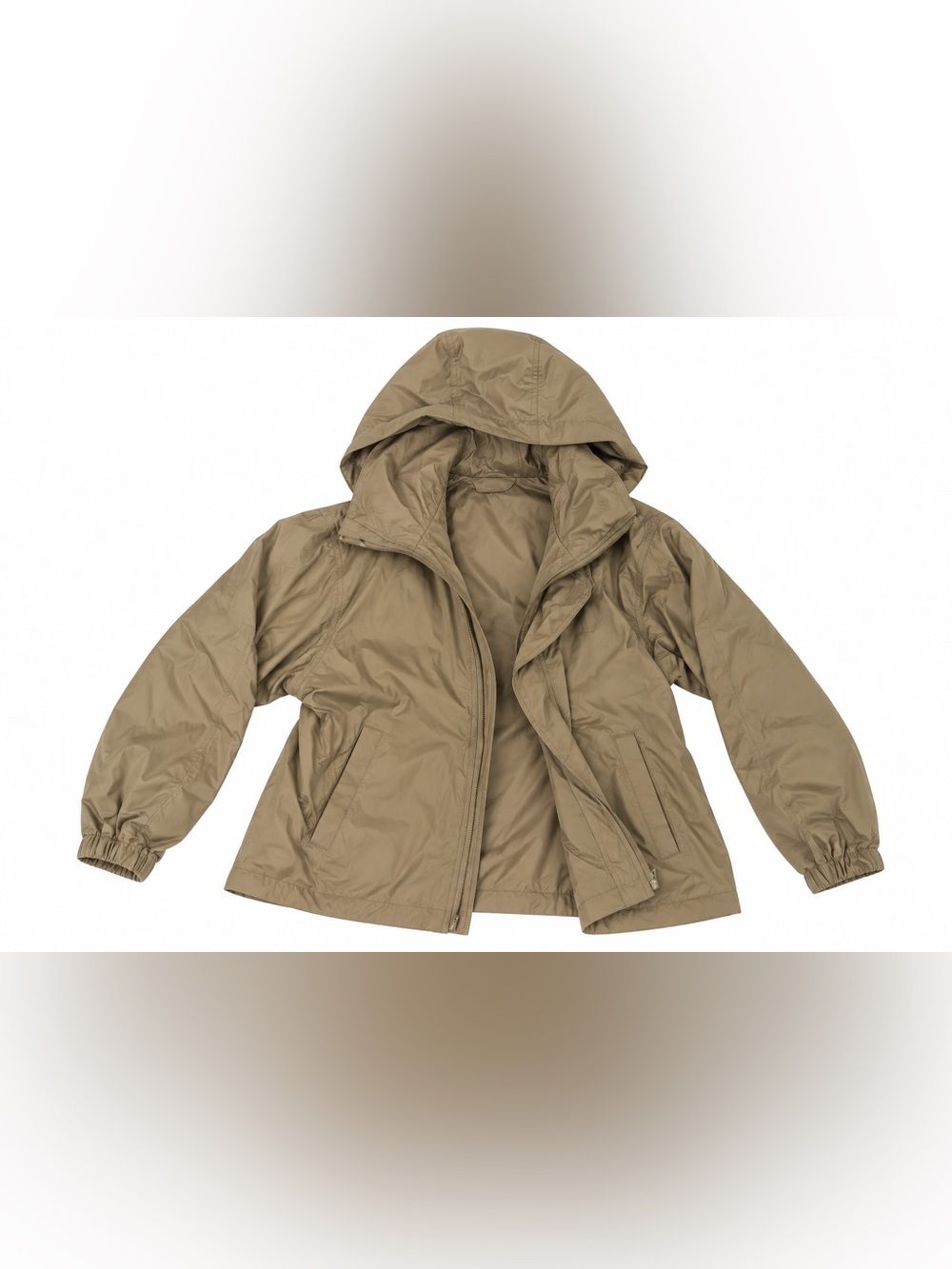 lululemon athletica Hooded Utility Jacket in Khaki Green